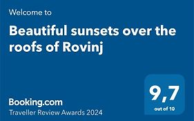 Beautiful Sunsets Over The Roofs Of Rovinj